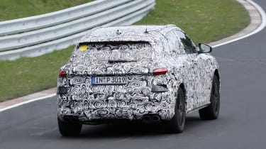 Audi SQ5 (Nurburgring testing) - rear cornering